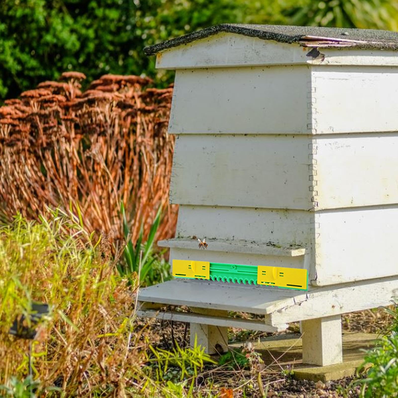 YARNOW 4 Pièces Réducteur Entrée De Ruche Réducteur Pour Ruches Outil Apicole Ajuste Porte Ruche Contrôle Ventilation