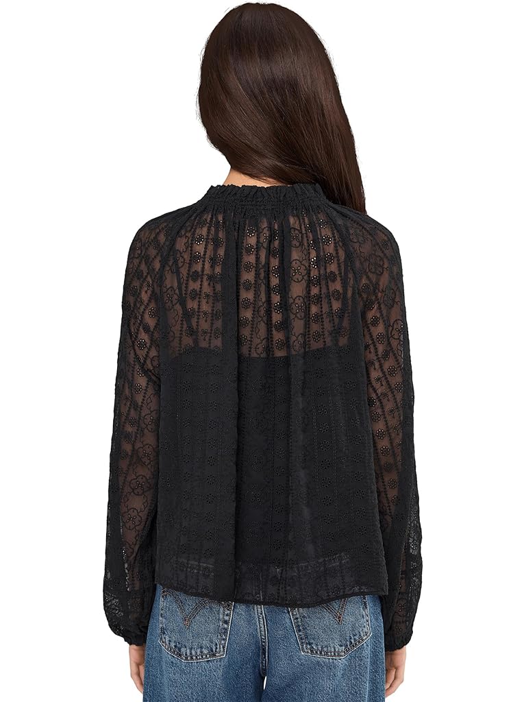 Black Madewell Nayla Lace Top