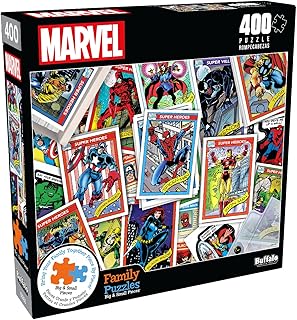 Buffalo Games - Marvel - Marvel Trading Cards - 400 Piece Jigsaw Puzzle