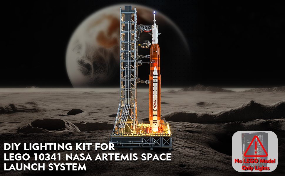 Amazon.com: BrickBling LED Light for Lego 10341 NASA Artemis Space