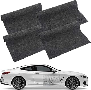 Mokkker 4 Pack Nano Sparkle Cloth for Car Scratch Removal, Magic Multi-Purpose Paint Repair Kit Repairing Light Scratches Remove Scuffs on Surface and Decontamin