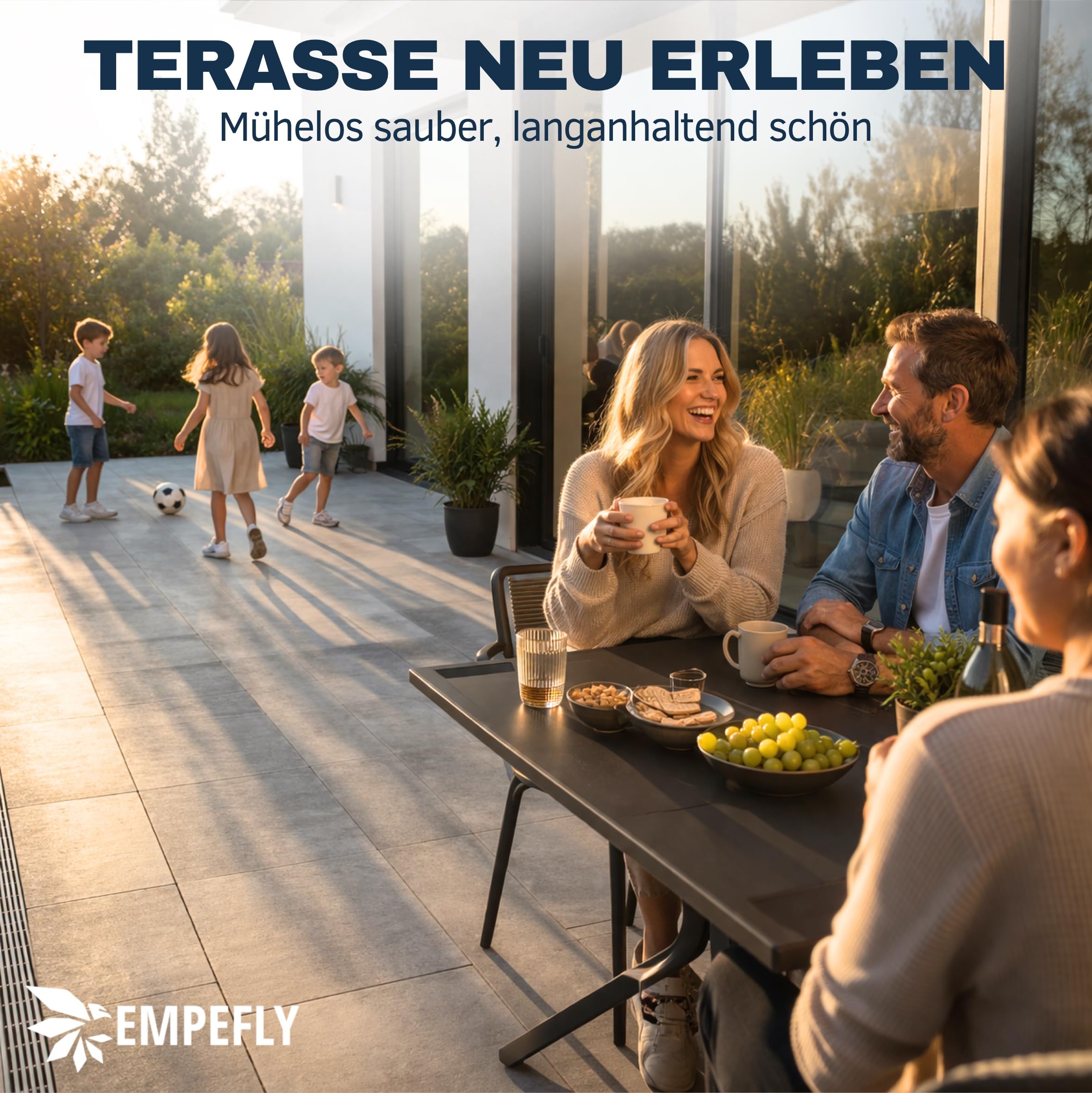 GreenX Pro Grünbelagentferner Konzentrat 2er Pack (2 × 1 L), selbsttätig gegen Grünbelag, Algen & Pilze ohne Schrubben – für Terrasse, Fassade, Dachziegel und Stein – chlor & säurefrei