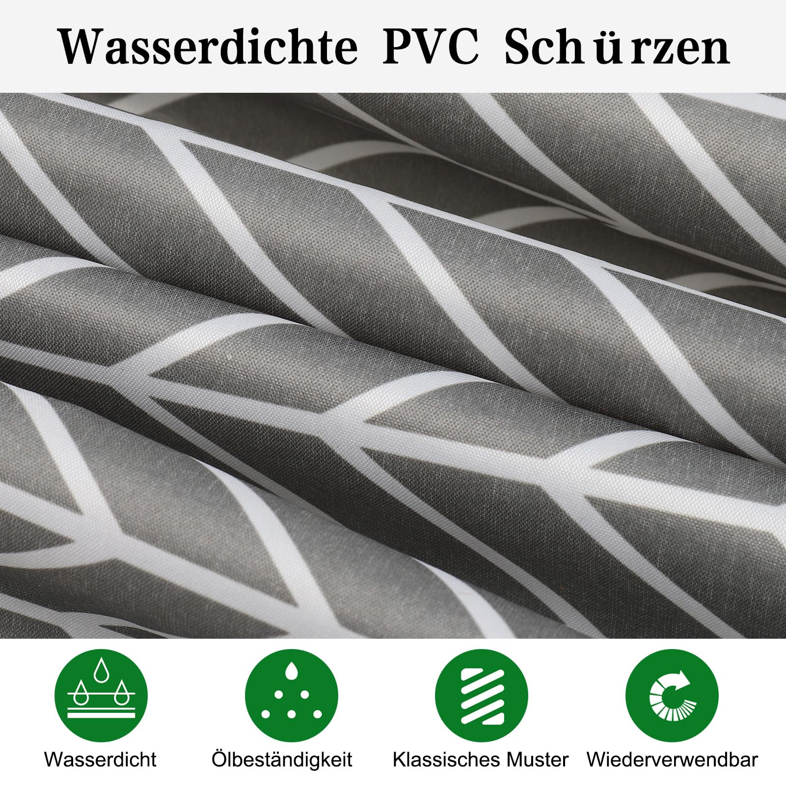 3 Stücke Wasserdicht Schürze, Kochschürze mit Taschen, Verstellbarem Küchenschürze Grillschürze latzschürze für Damen und Männer | Schürze mit Taschen, Verstellbarem Grillschürze latzschürze für Damen