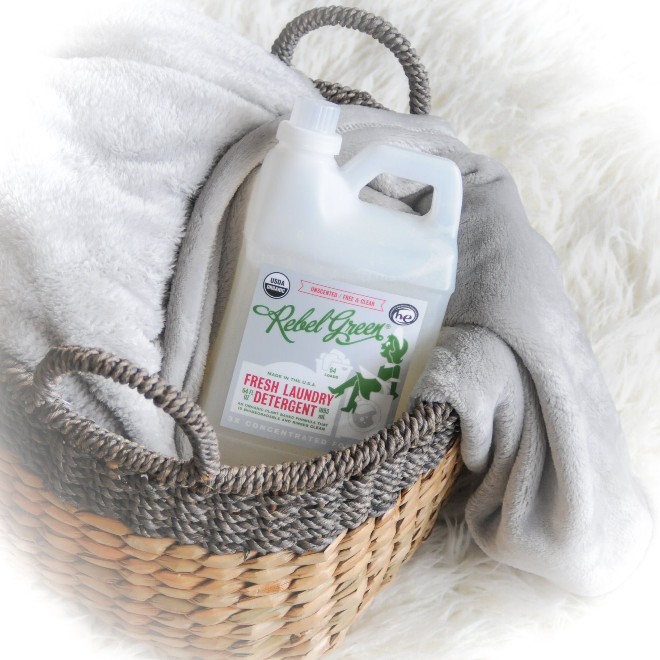 Rebel Grün USDA zertifiziert Bio Fresh Waschmittel