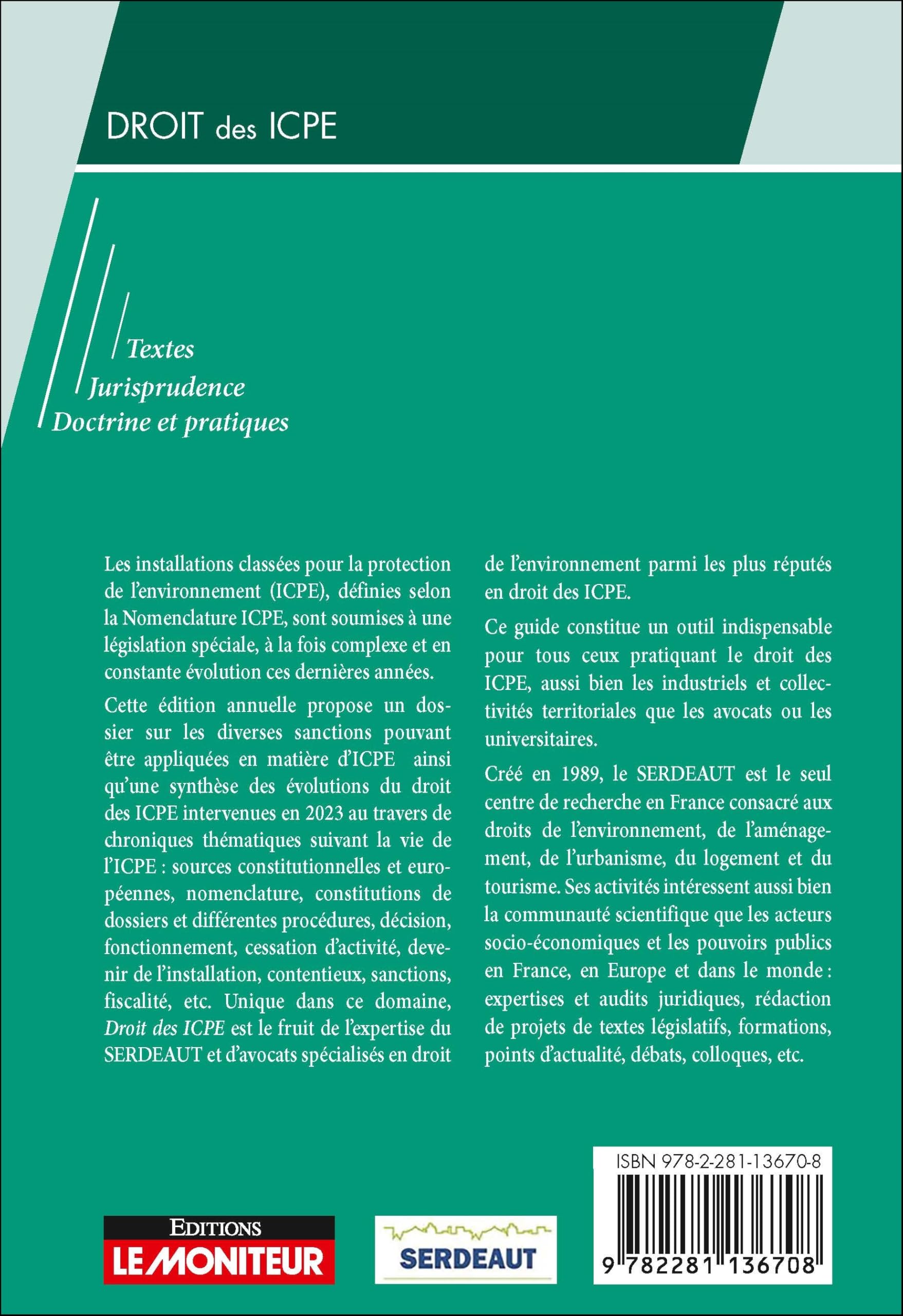 Droit des ICPE 2024