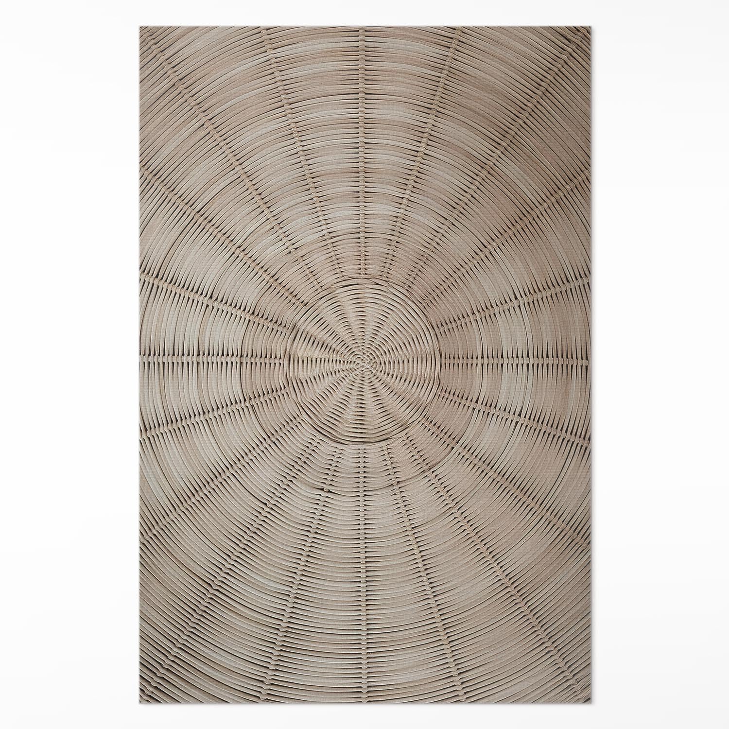 Tapis de sol Floorart Design motif tresse en osier de qualité premium