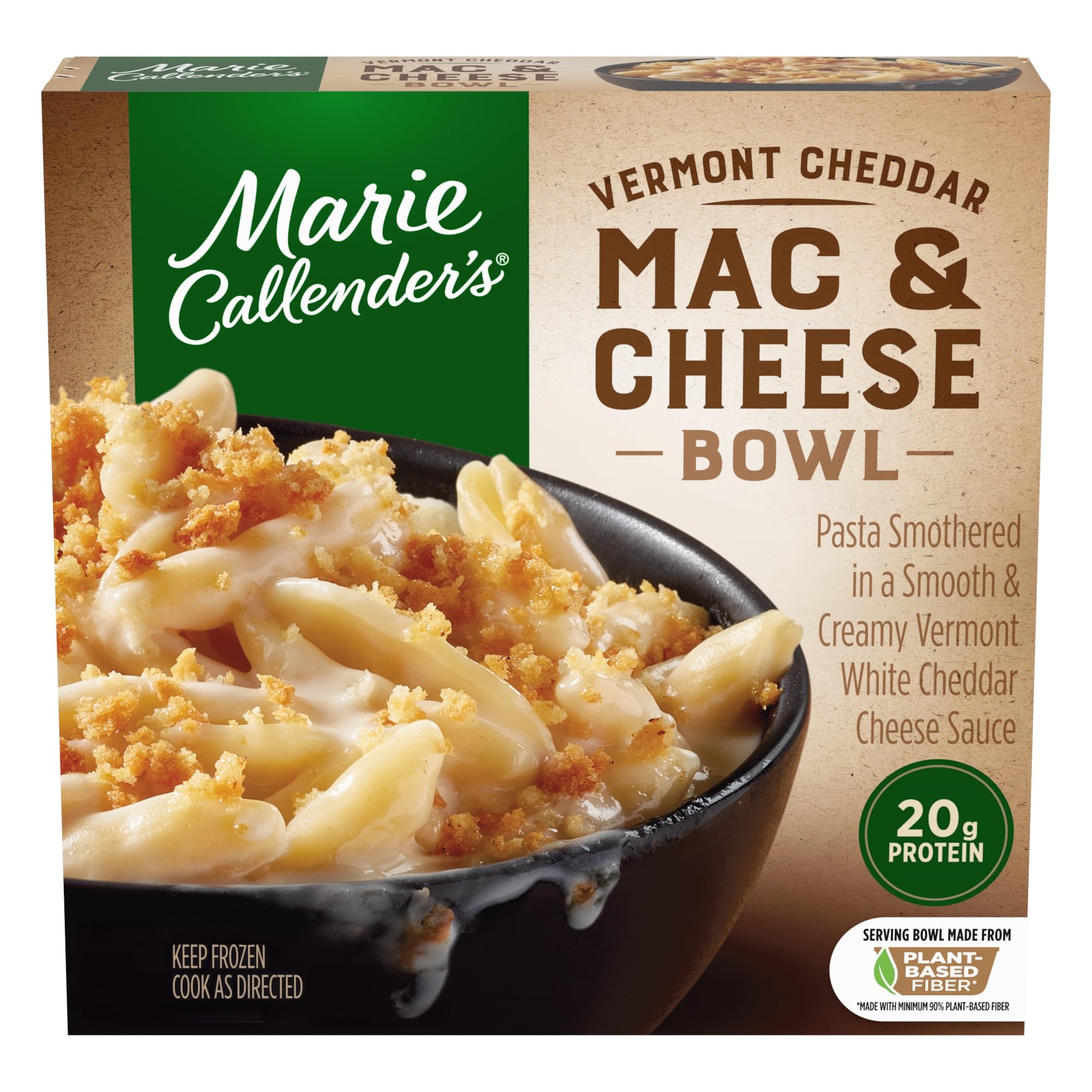 Marie Callender's Creamy Vermont Mac and Cheese Bowl
