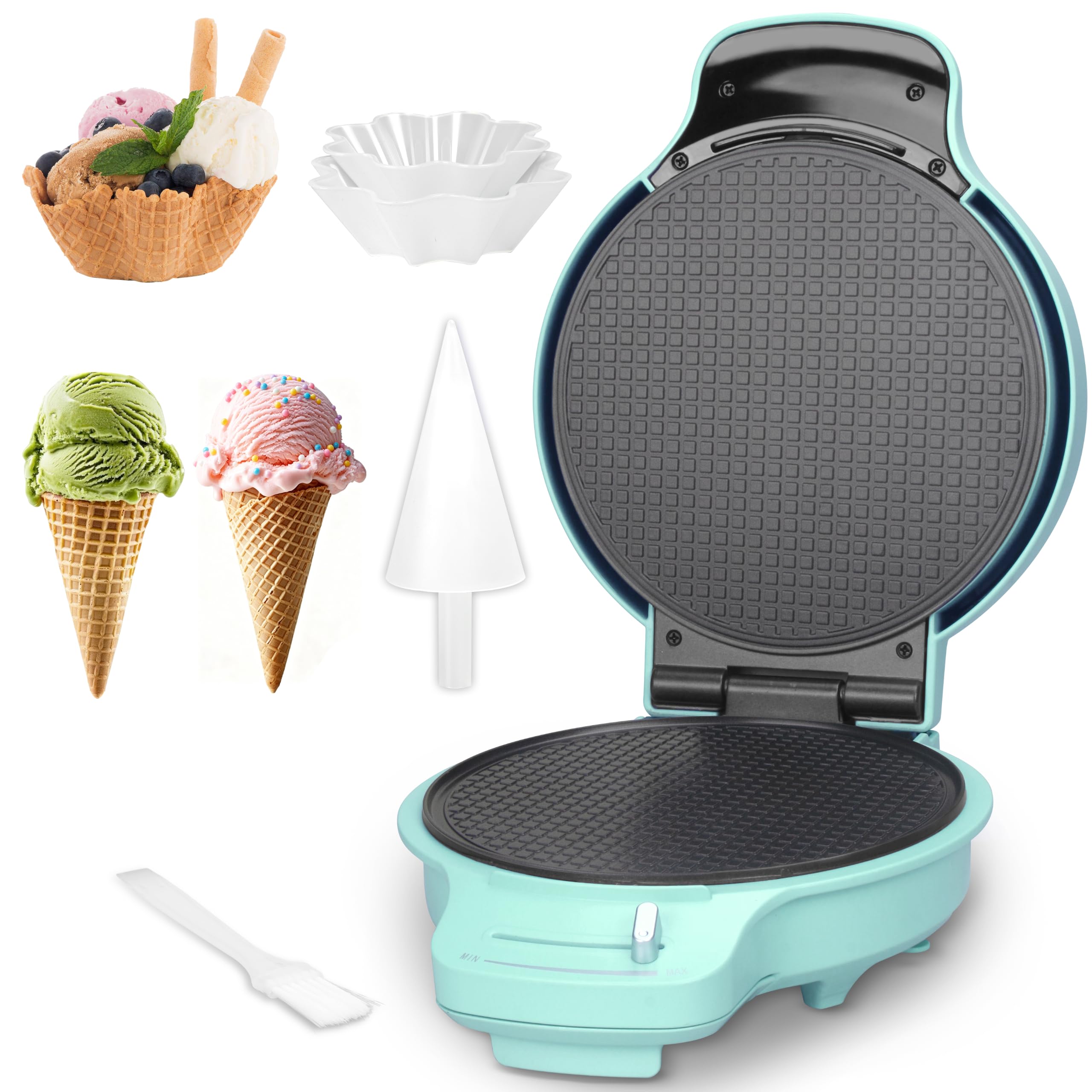 Photo 1 of Baker's Friend Waffle Cone Maker - Aqua