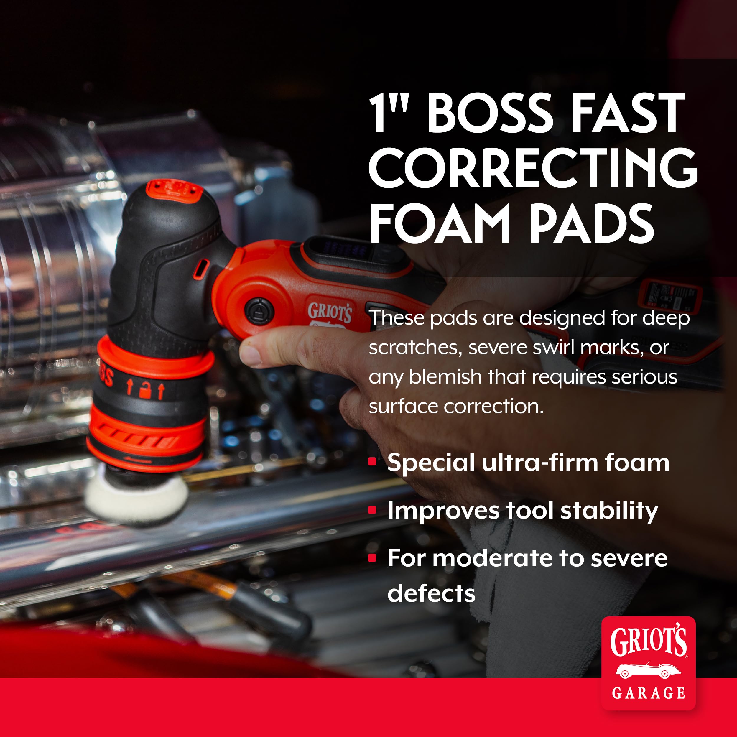 Griot's BOSS Foam Pads - Car Scratch Repair -2