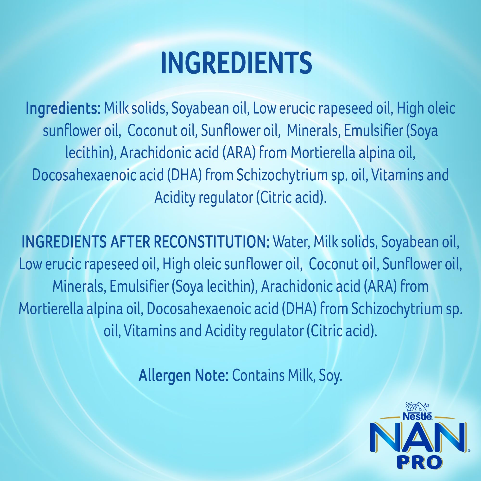 NAN PRO Stage 2 | Follow-Up Formula 6-12 Months | DHA-ARA | 1.2kg 2