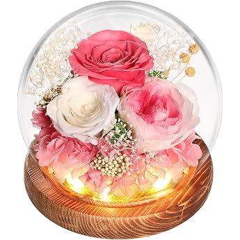 WYRIAZA Eternal Rose Gifts for Women Mum Wife Girlfriend Wife Gifts for Women Christmas Gift Mother's Day Infinity Preserved Rose Birthday Gift