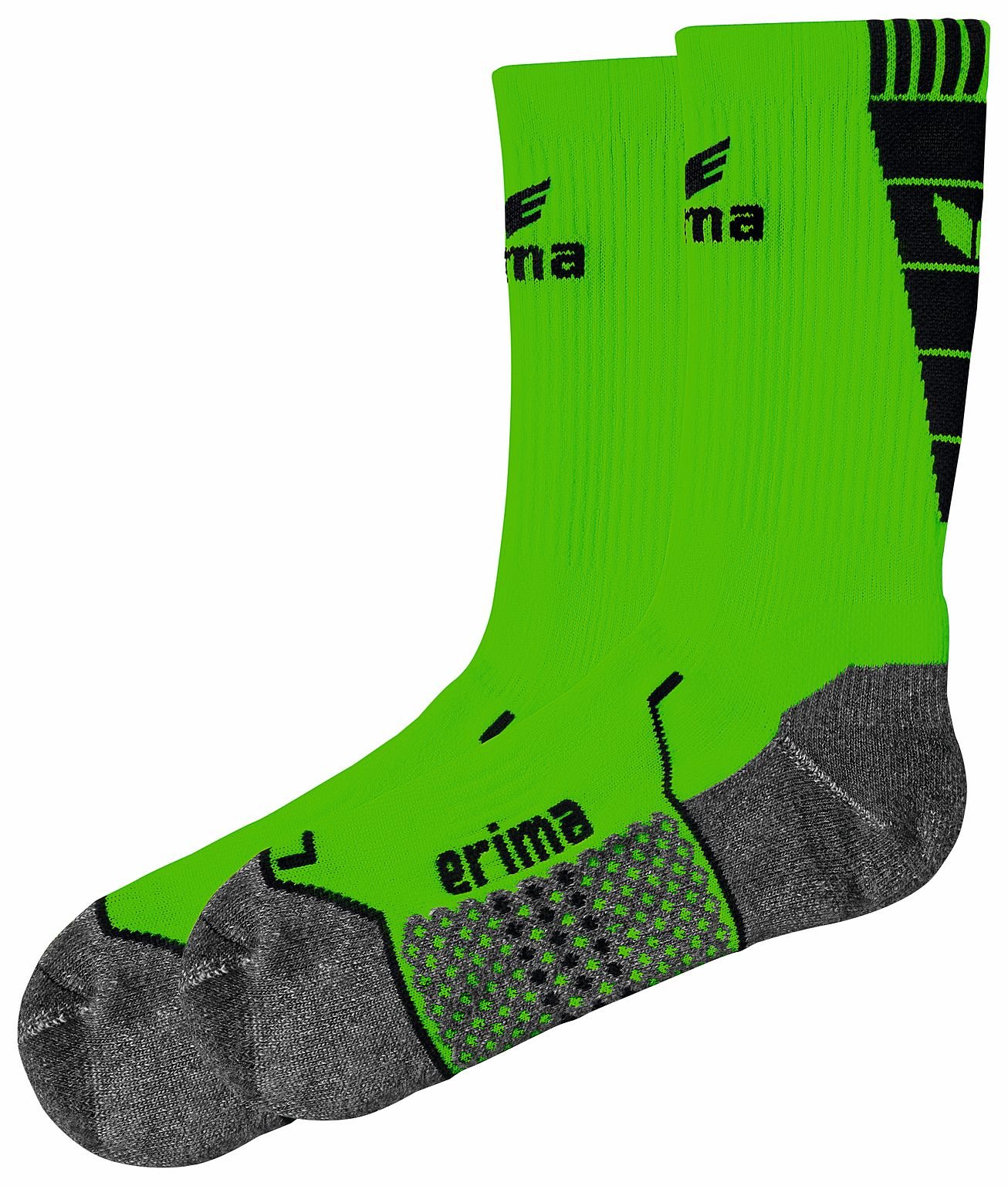 Erima Men's Accessories Training Socks, mens, Training socks, 318615, Green/black, 3 (EU)