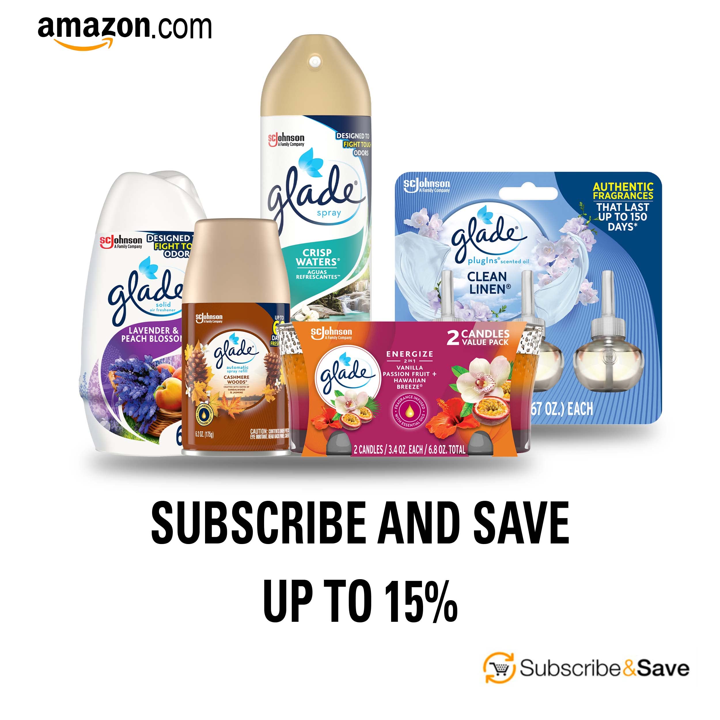 Glade Candle Jar, Air Freshener, Radiant Berries, 3.4 Oz Buy Online in