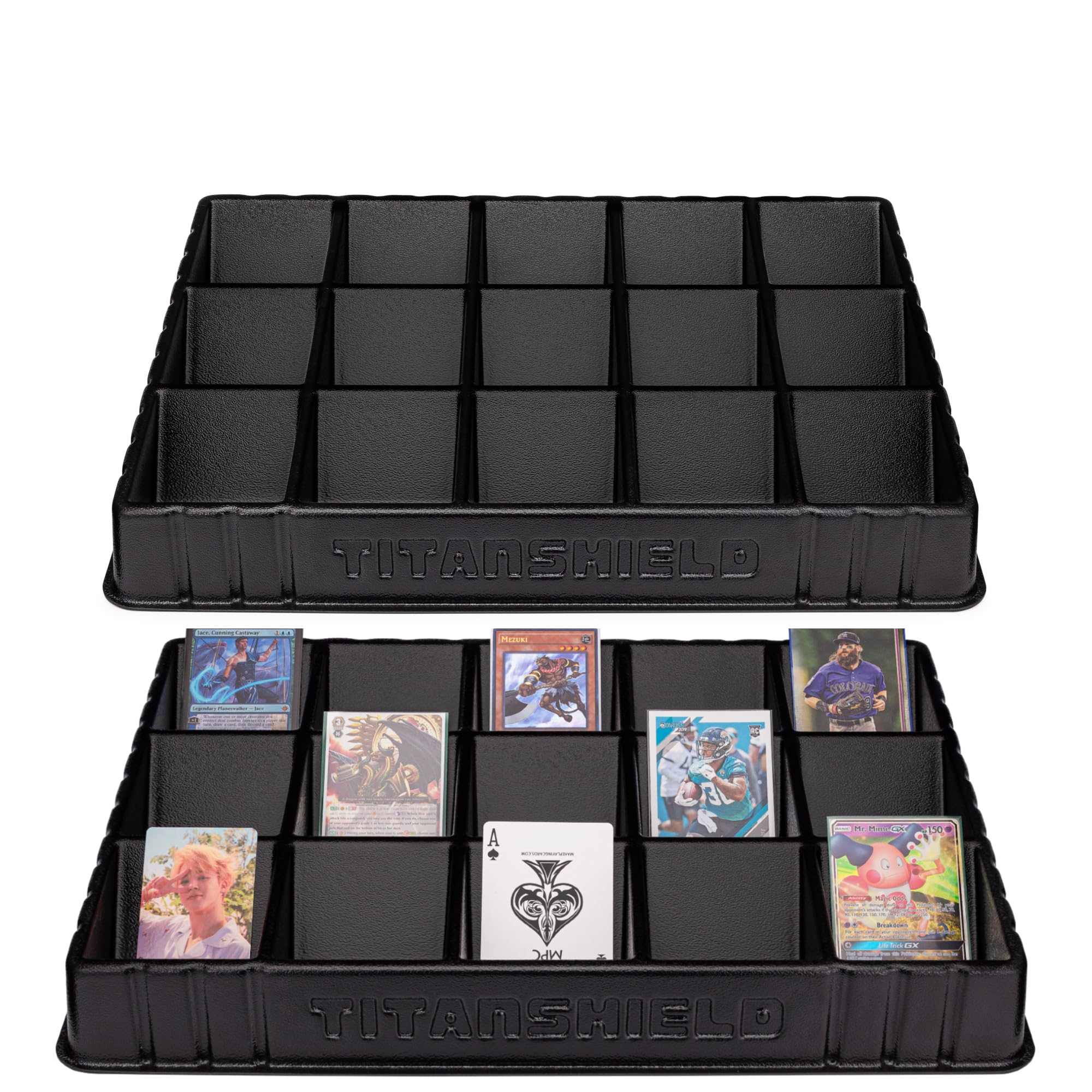 Amazon.com: TitanShield Stackable Heavy Duty Card Sorting Tray