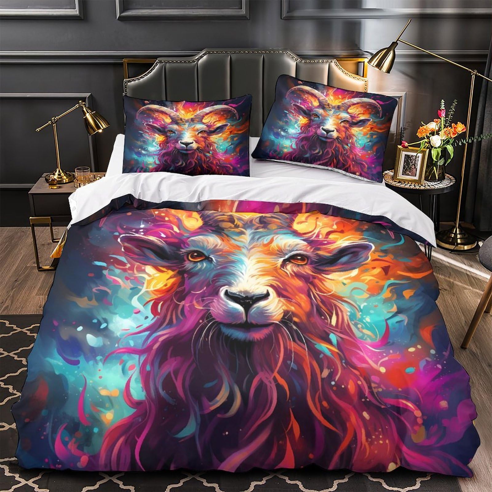 Housse de couette pain d'épice 3D pour chambre enfant et ado
