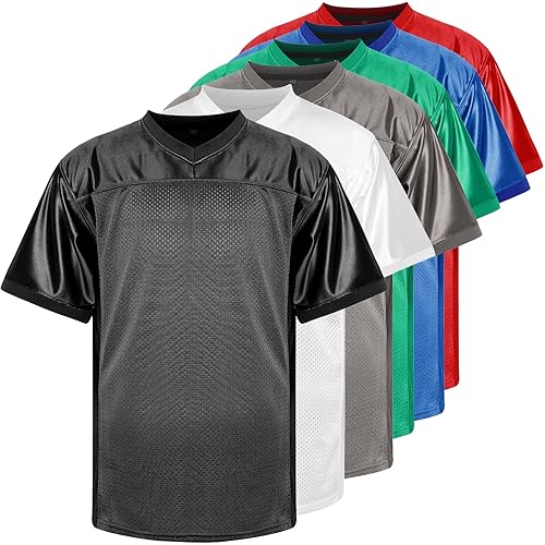 Phoneutrix Blank Football Jersey, Sports T-Shirt Hip Hop Jersey for