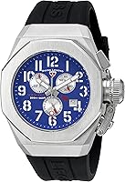 Vista 1 de 10542-03 Trimix Diver Reloj analógico de cuarzo suizo negro para hombre, Buceador, cronógrafo