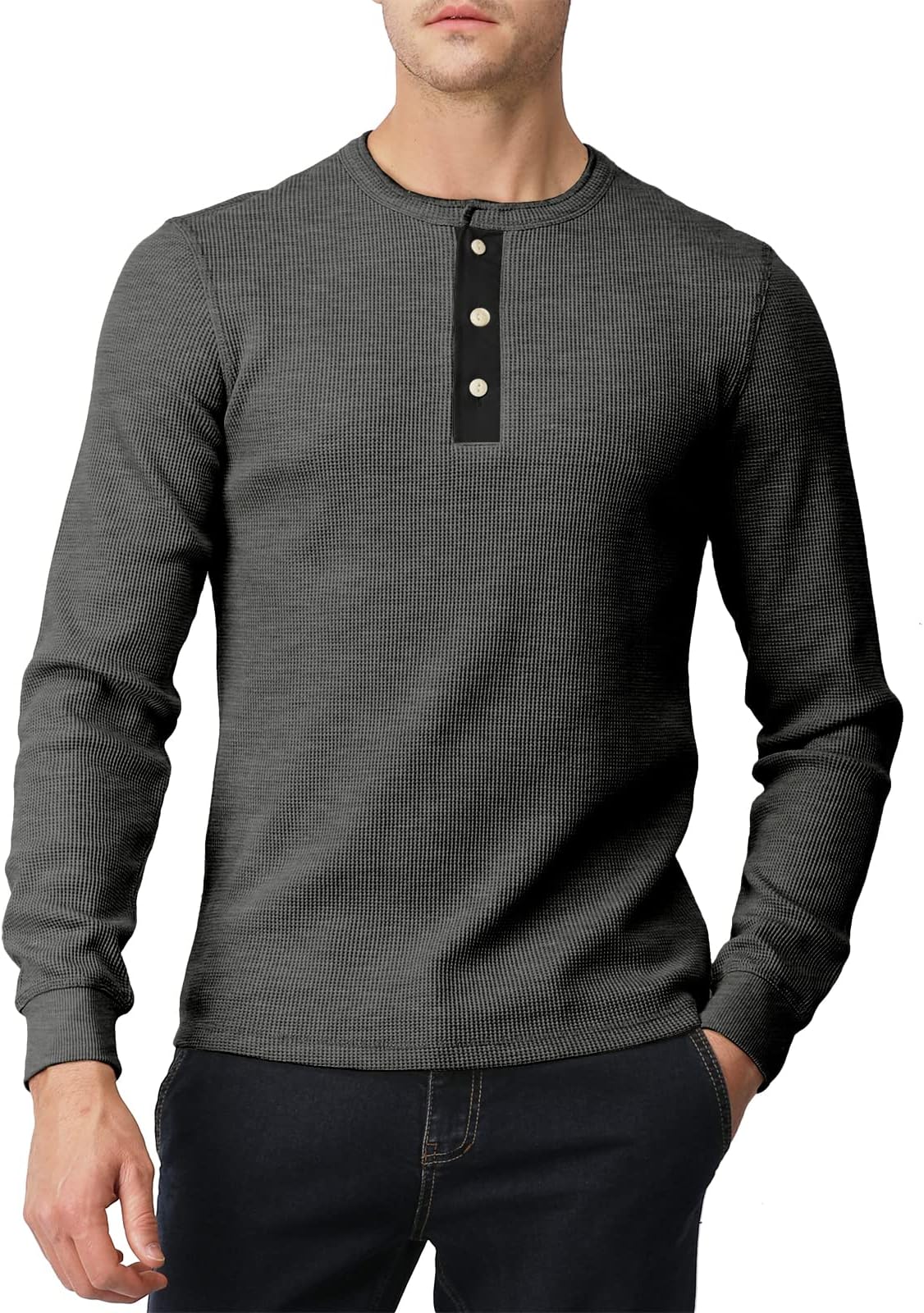 mens Casual,thermal,classic,long Sleeve Casual,thermal,classic,long Sleeve