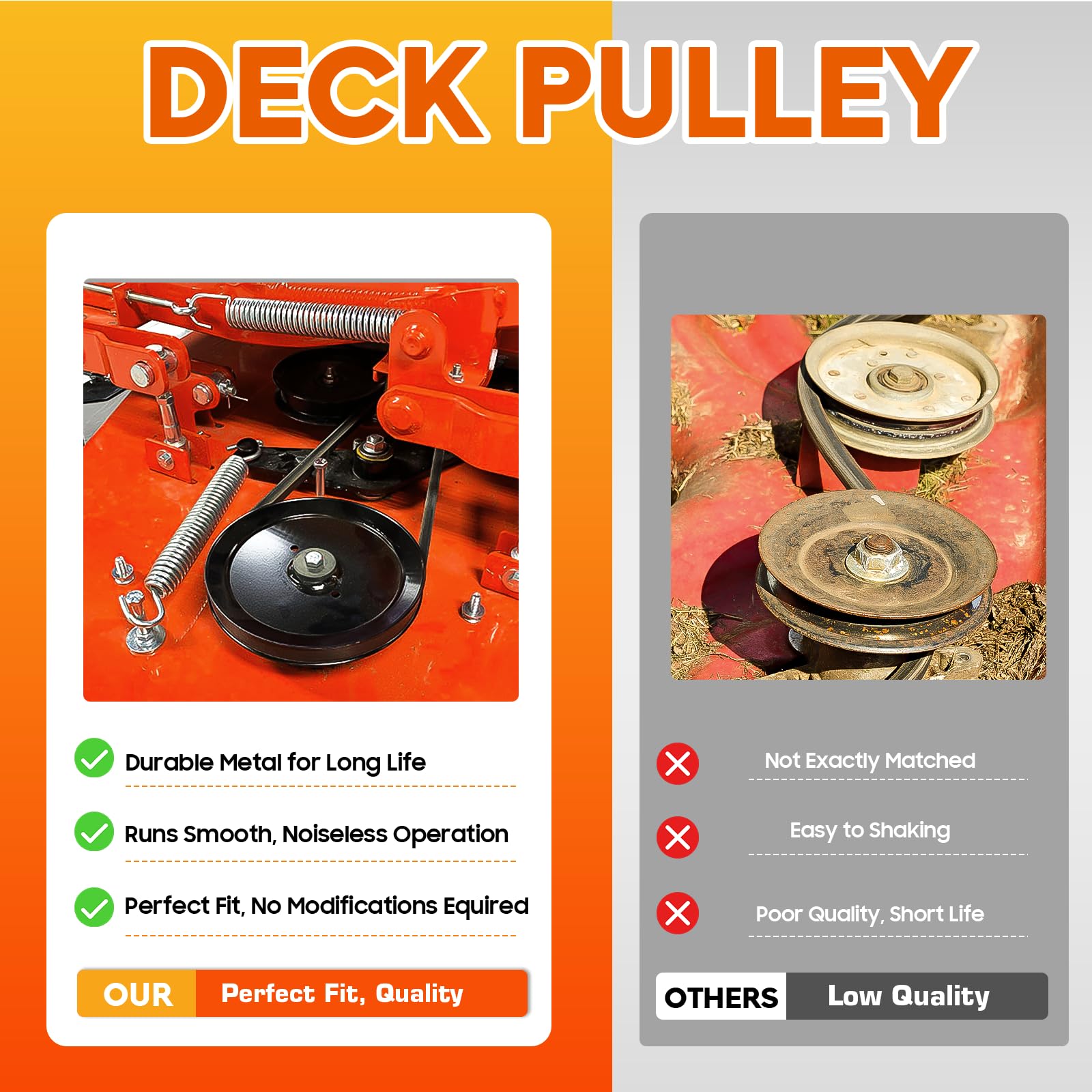 Amazon.com : Deck Spindle Pulley 129206 Fit for AYP, Fit for