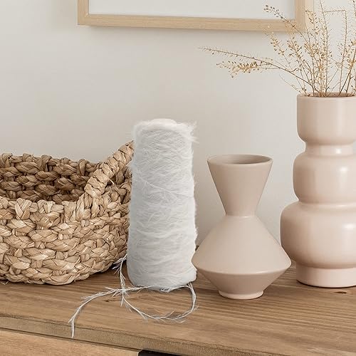 Miniatura 7 de 1 pieza de hilo que brilla en la oscuridad, suministros de costura, (220yd 656.2 ft) para ganchillo para manualidades, manualidades, costura,