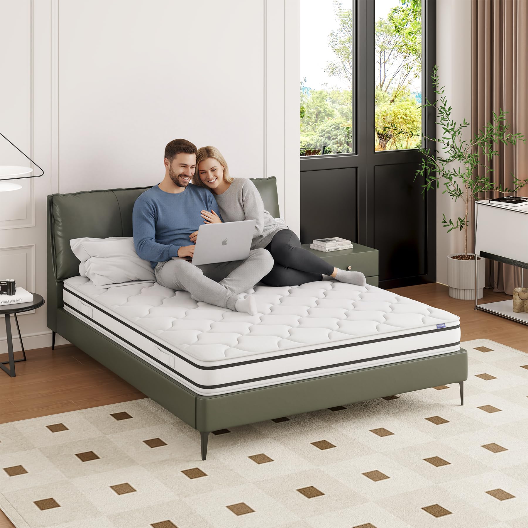 Vesgantti H4 20cm Höhe Matratze 80x200cm Orthopädische 7-Zonen-Tonnen-Taschenfederkern-Matratze Öko-Tex Zertifiziert Mittelfest Taschenfederkernmatratzen Kaltschaummatratze