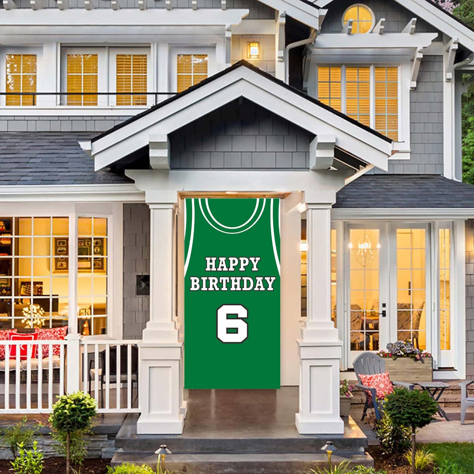 Happy Birthday Banner – 180x119 Cm, Aus Strapazierfähigem Modestoff, Für Partys & Fotohintergründe