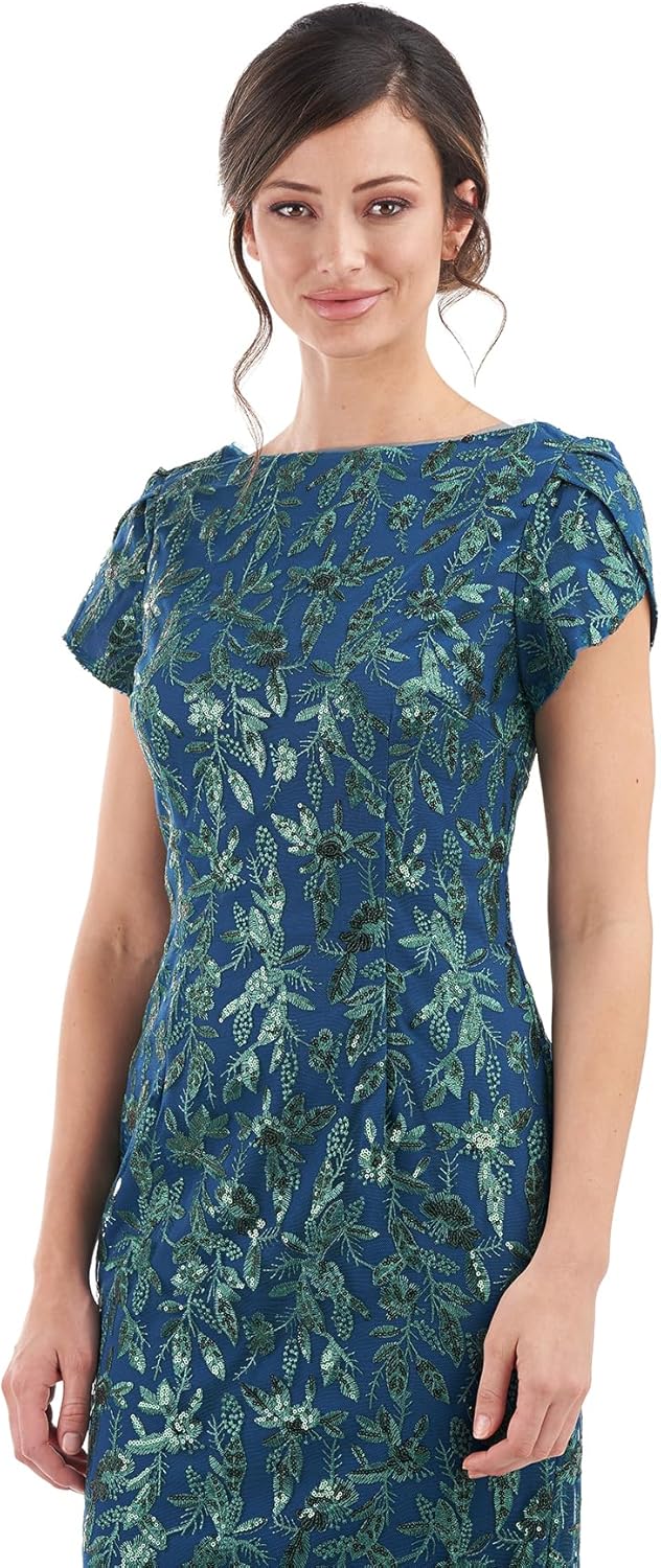 JS Collections Womens Fiona Knee Length Dress - Image 2