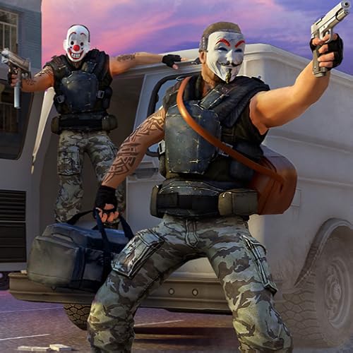 Real Gangsters City Bank Robbery Action Game - City Heist Crime Simulator Adventure Games