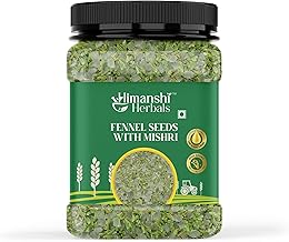 HIMANSHI HERBALS Fennel Seeds(Saunf) With Mishri Dana/Deluxe Mouth Freshener/Mukhvas | 100gm