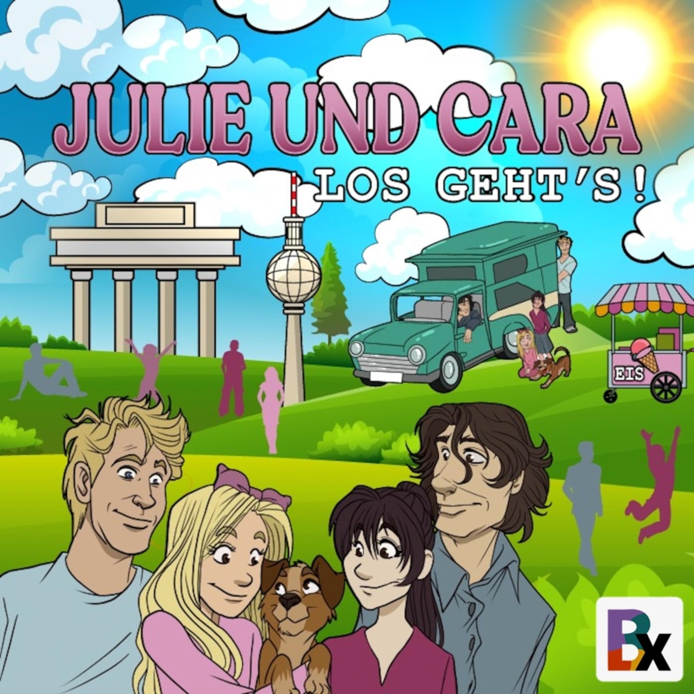 Julie und Cara - Los geht's!