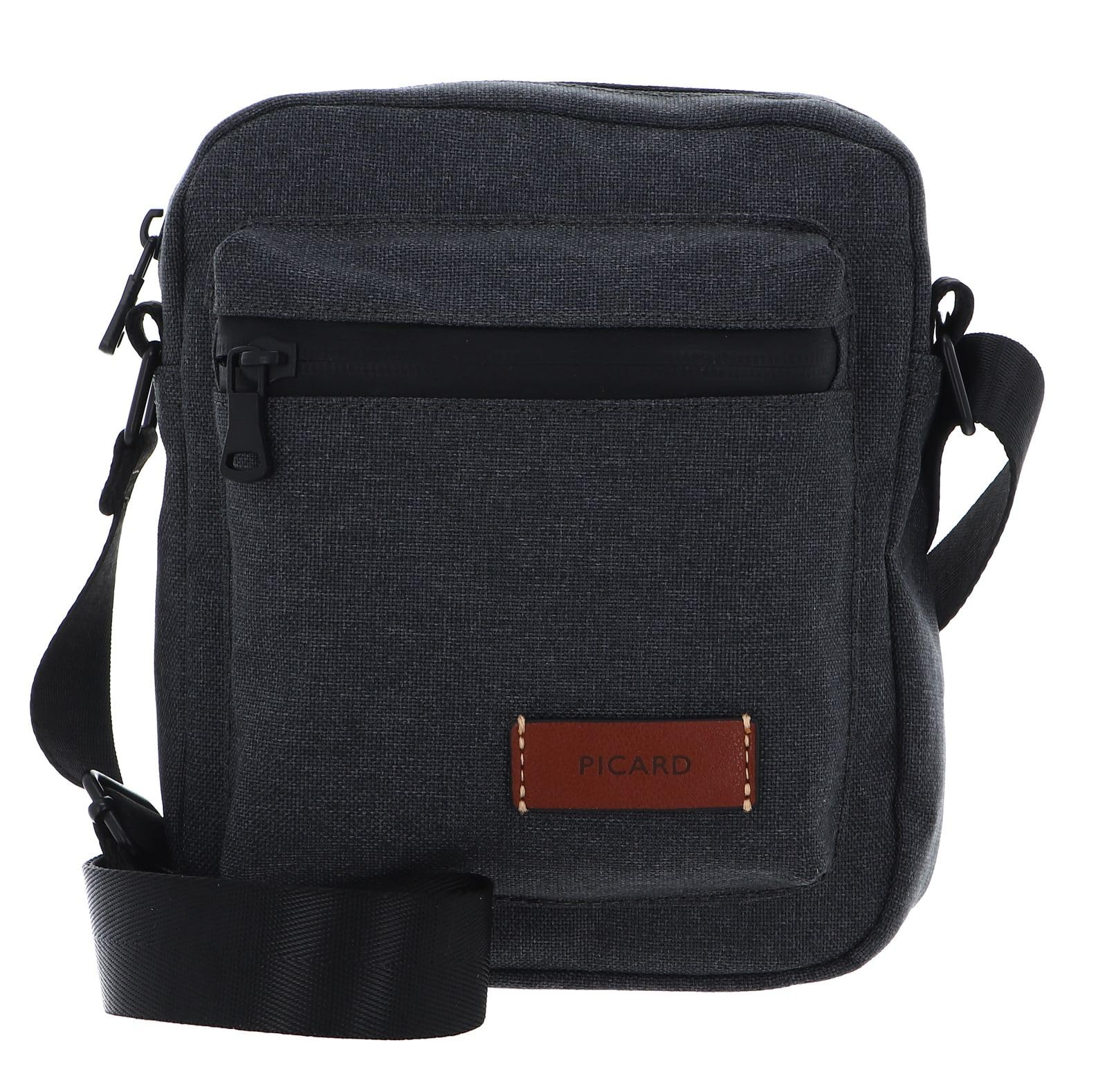 Picard GO ECO 2979 29794H1013 Unisex Crossbody Bag Nylon in Anthracite 25 x 21 x 7 cm