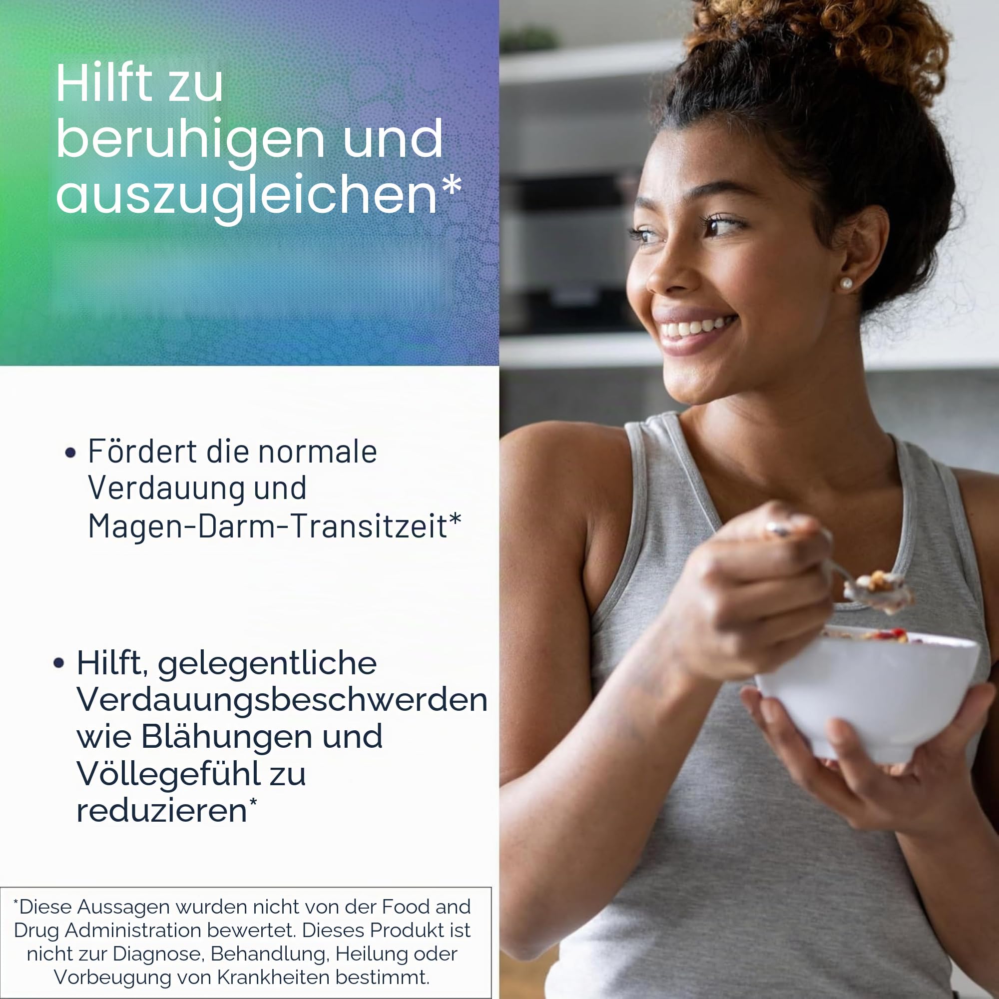 Microbiome Labs FODMATE Verdauungsenzyme für empfindlichen Magen, 120 Kaps
