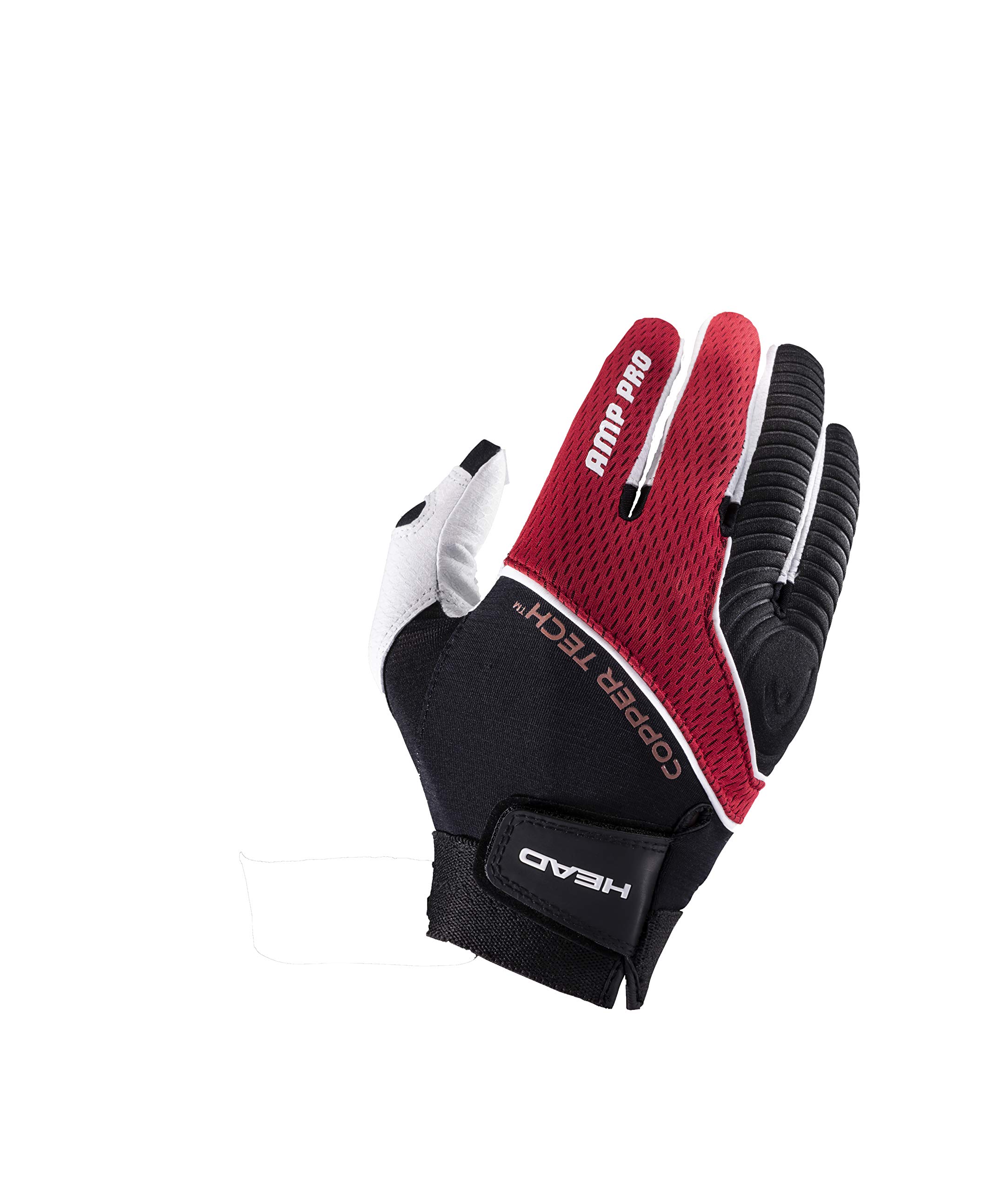 HEADAMP Pro CopperTech Racquetball Glove - Available in Sizes for Right and Left Hand
