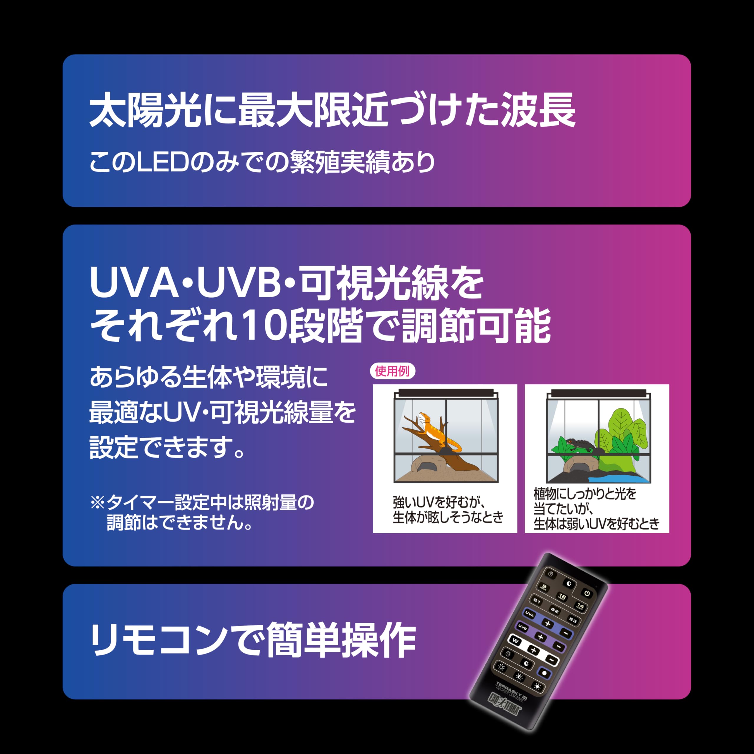 Amazon | EXO TERRA テラスカイUV スライド10W PT2414 | エキゾテラ