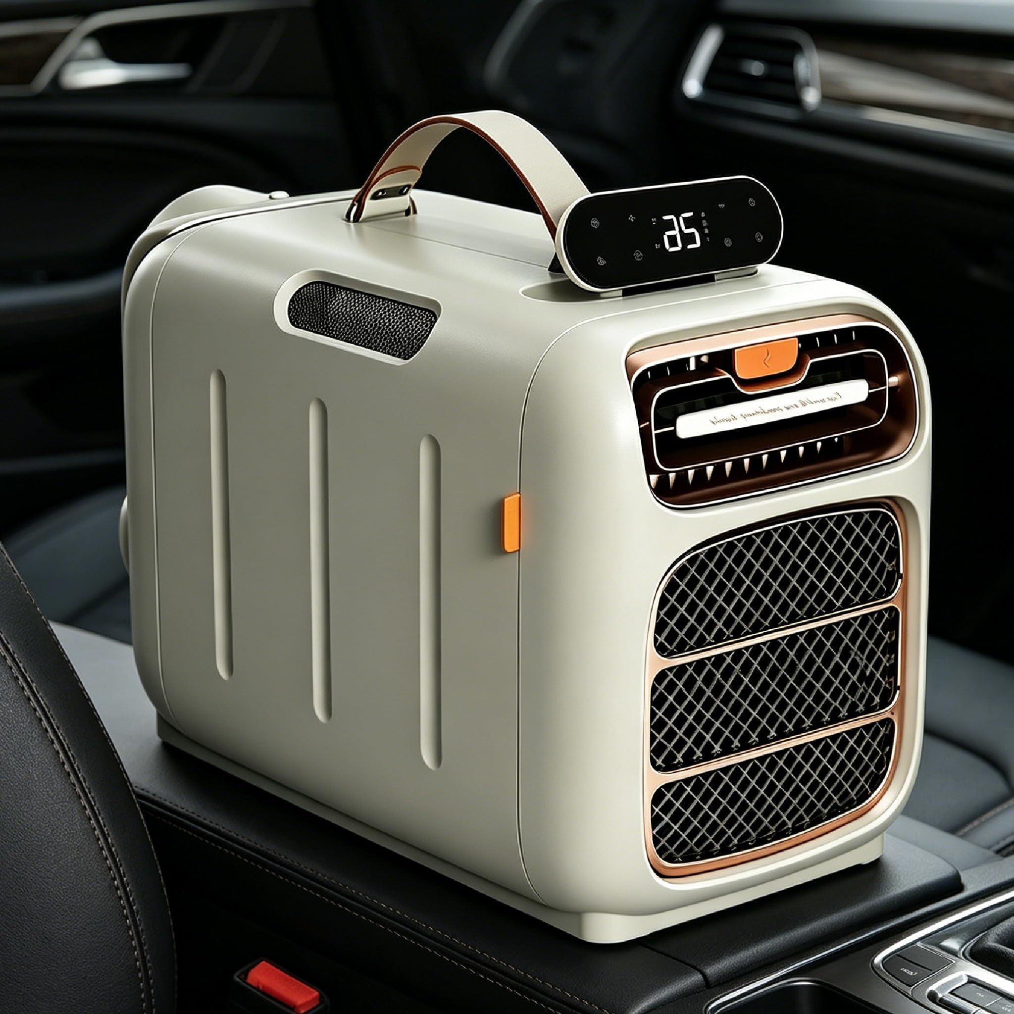 pedenencelia Portable Tent Air Conditioner, 4800 BTU Camping AC Unit with 420W Compressor Cooling, 3 Speeds, Touch Panel, Remote Control, Tent Air Conditioner, for RV Van Truck