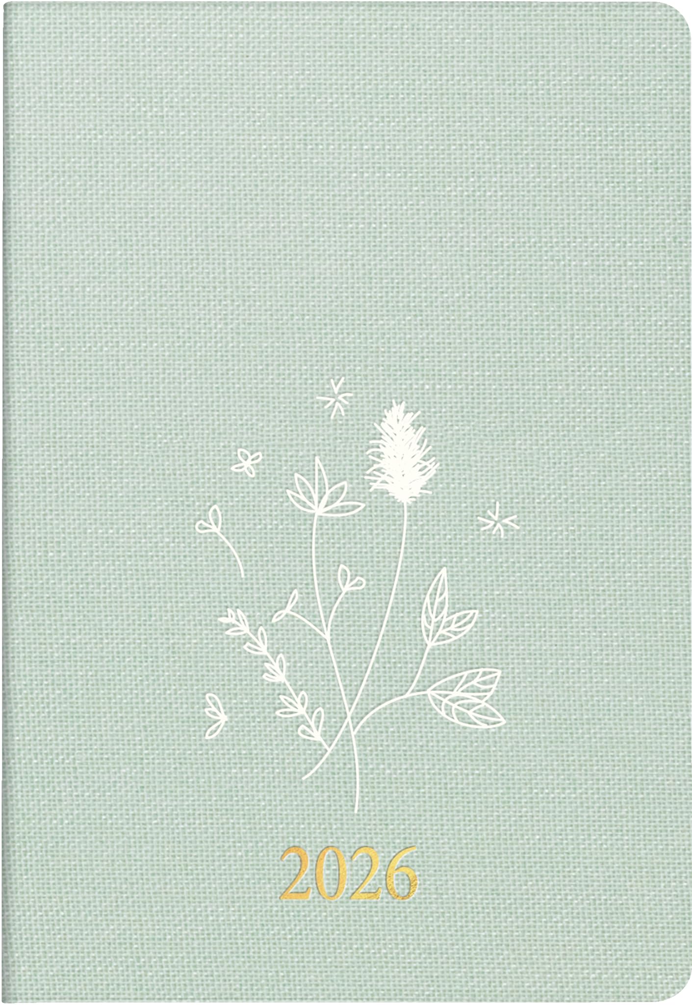 rido/idé Pocket Calendar Model Partner/Industry I '26 "Wild Flowers" | A7, Textile
