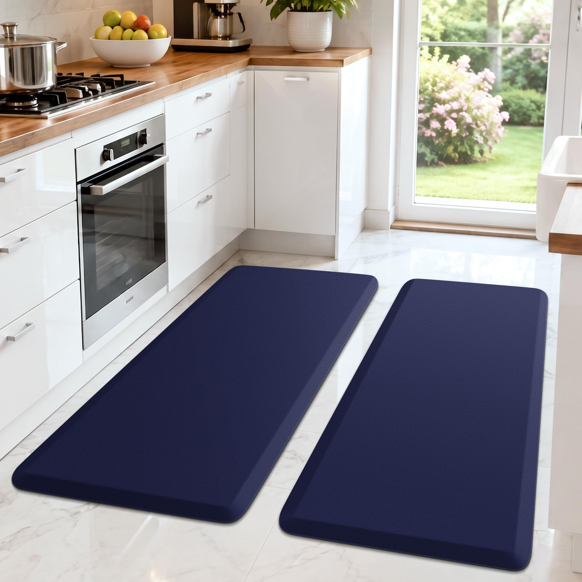 HappyTrends 2 PCS Kitchen Mat Cushioned Anti-Fatigue Floor Mat — Amazon image 17