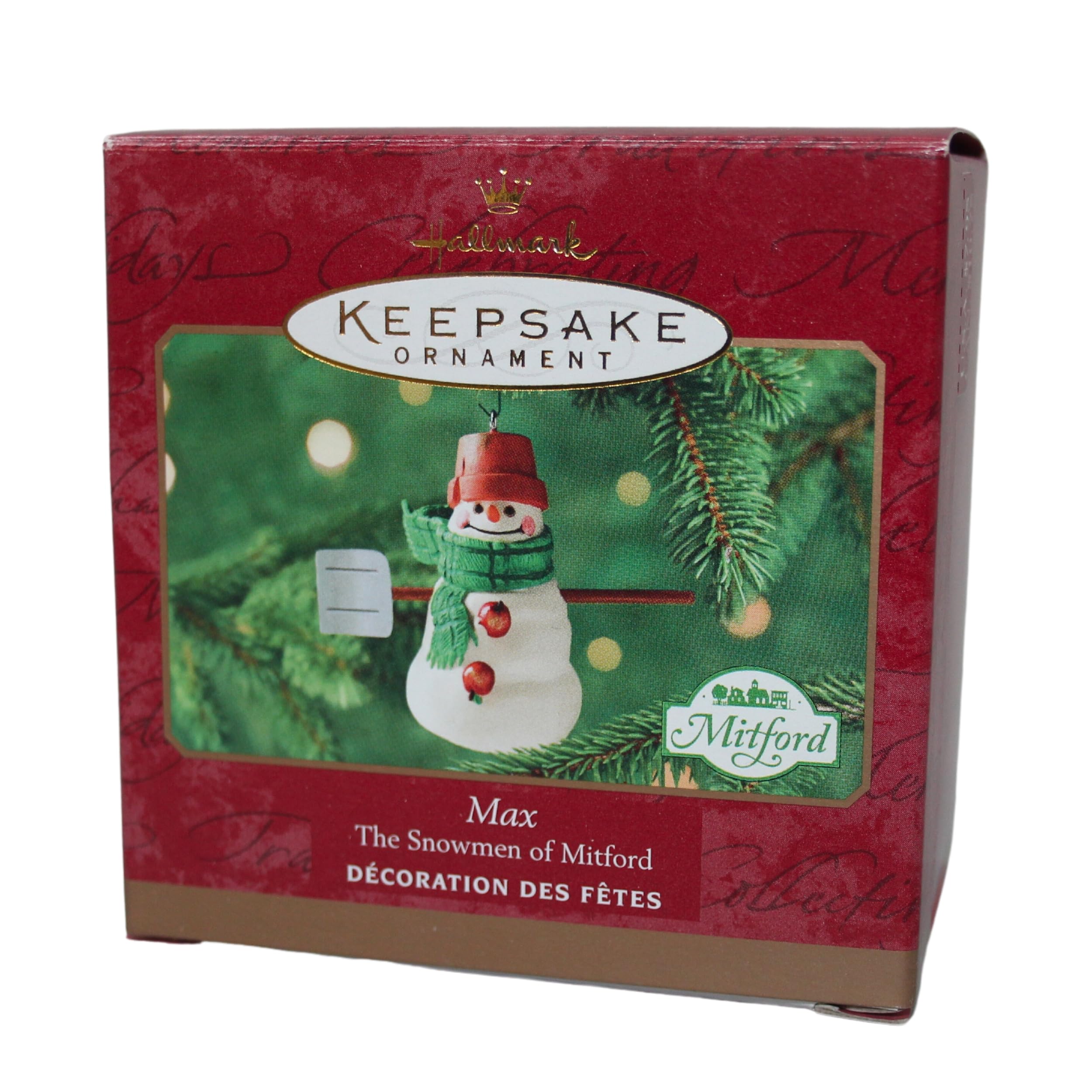 Amazon.com: Hallmark Keepsake Ornament Max The Snowman of Mitford