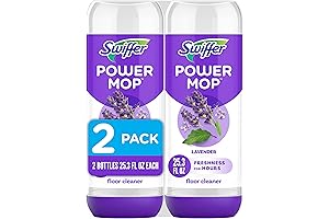Swiffer Power Mop Floor Cleaning Solution, 25.3 oz, 2 Pack