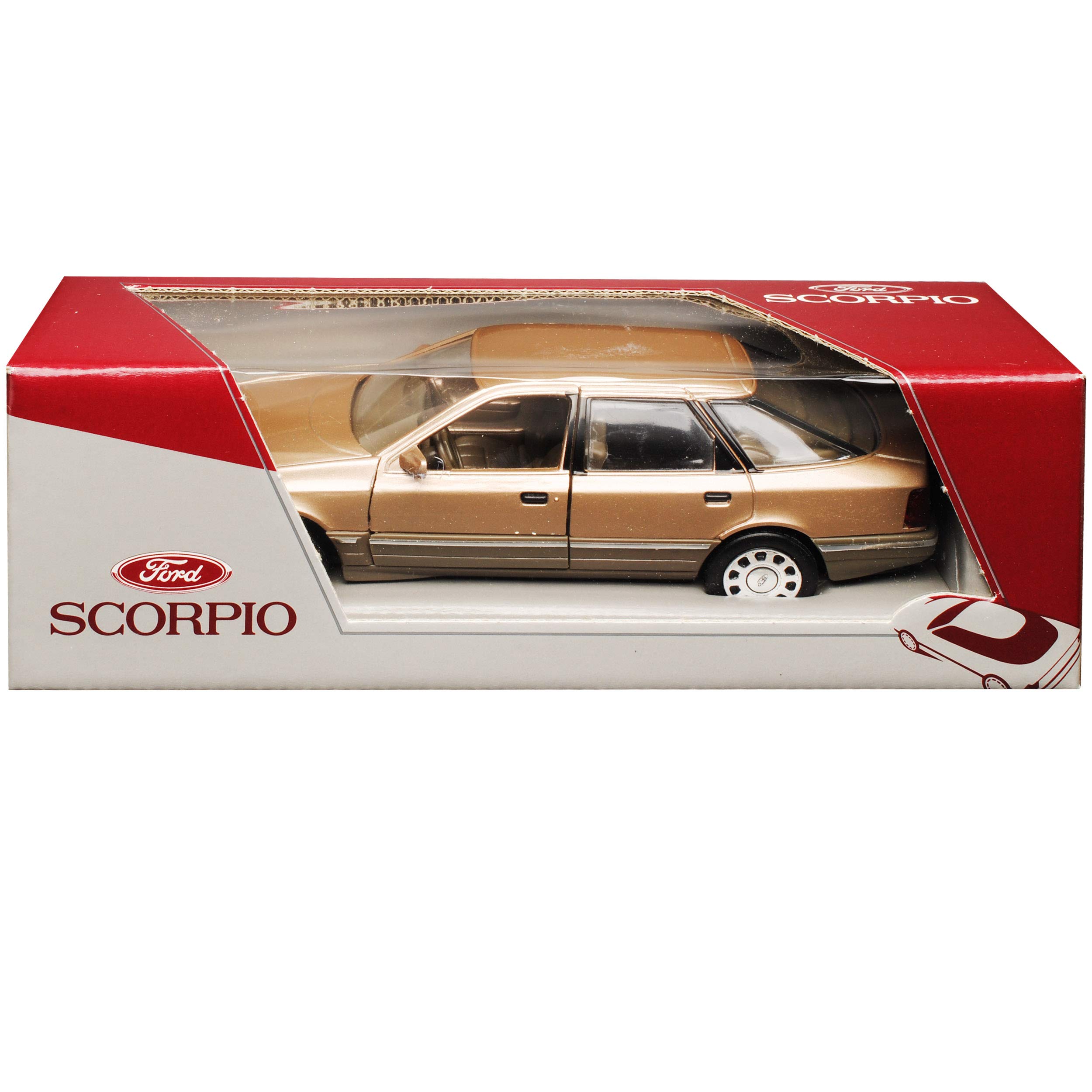 Ford Scorpio gris métal échelle 1:25 Schabak model bon ét - 30