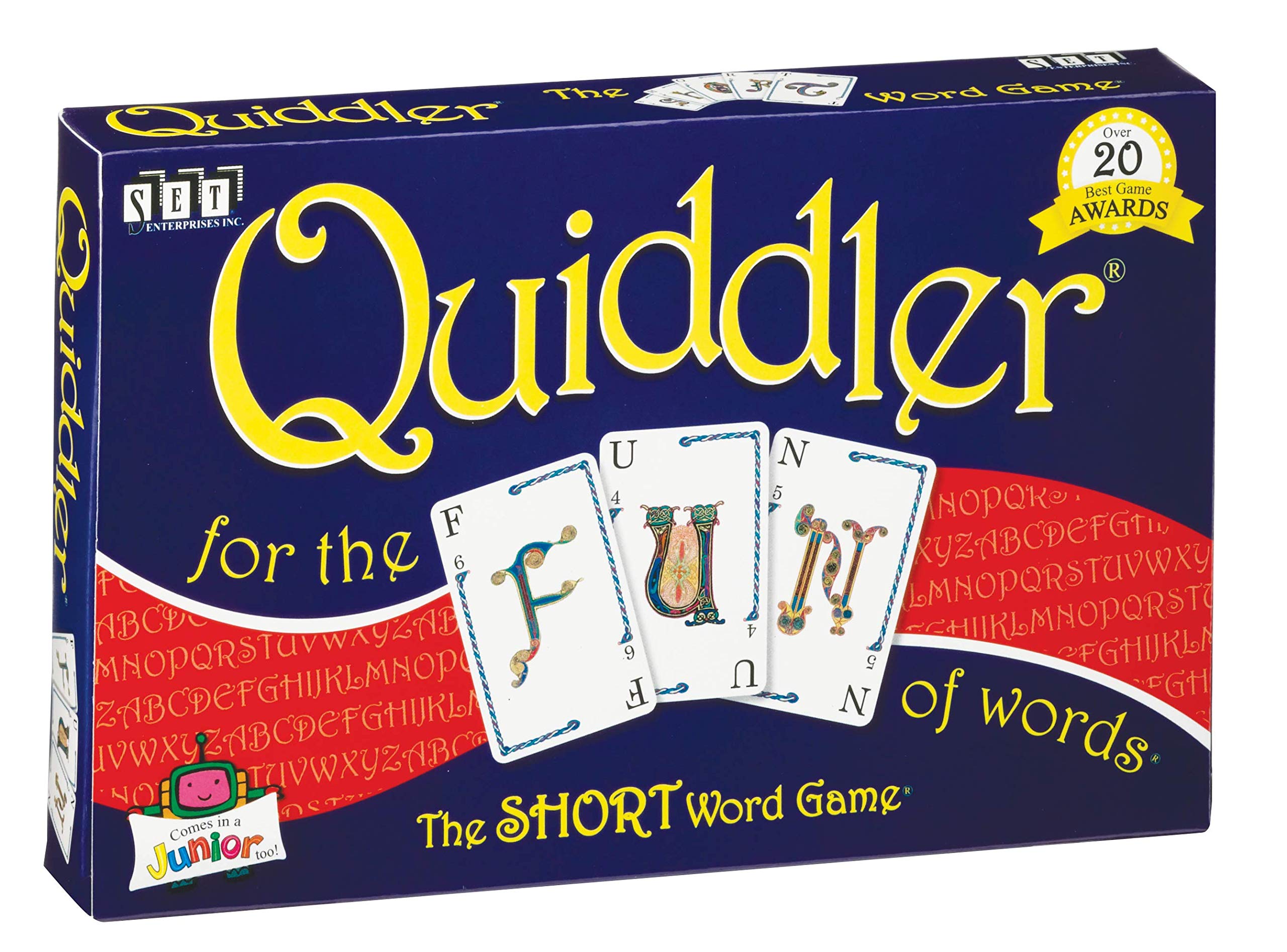 Amazon.com: Quiddler Word Game & Five Crowns Card Game : Toys & Games
