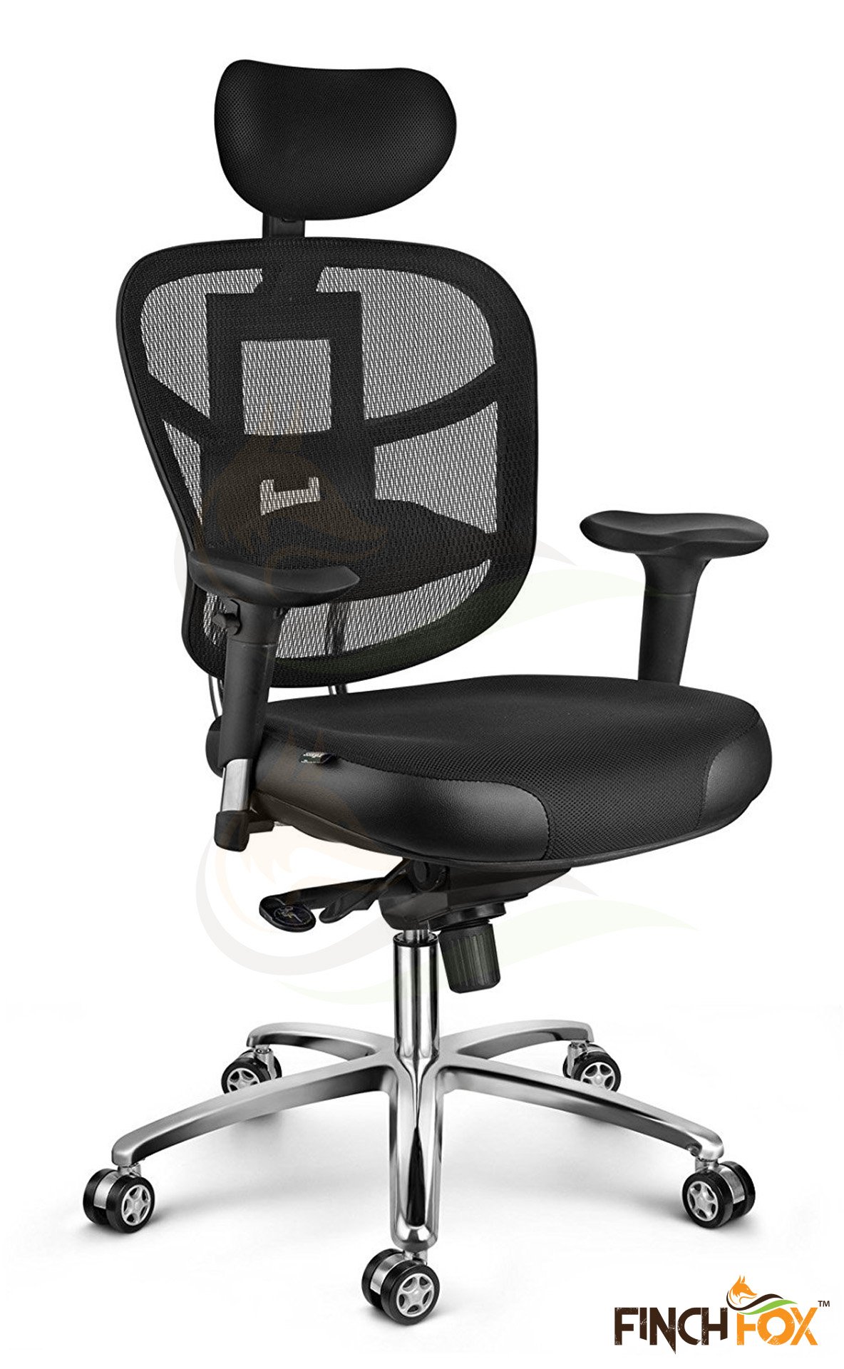 Finch Fox Director Chair/Manager Chair/Executive High Back Mesh Office Chair (Black_5), Small/Medium