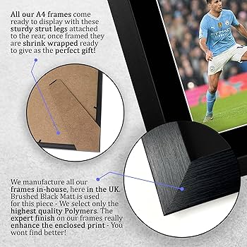 【証明書付】新品 ロドリ 直筆サイン シティ A3サイズ相当 ロドリ 直筆サイン入りユニフォーム(マンチェスターシティ