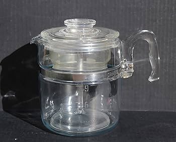 Pyrex - PYREX パーコレーター 9cup Vintage Pyrex 9 Cup Percolator Pot With Metal Diffuser NO
