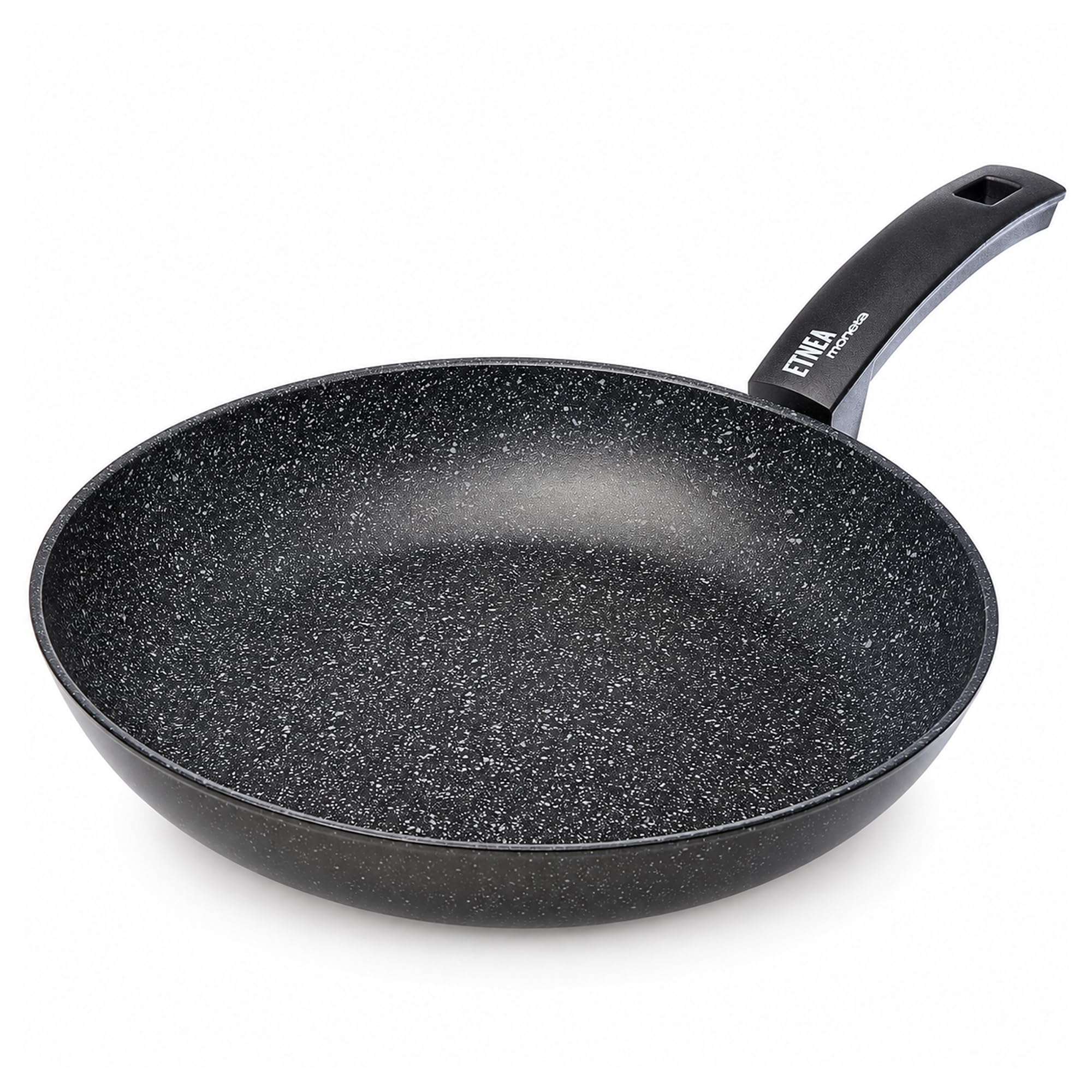 30 cm Pfanne QUISELLE Etnea? (Stein Effekt Alet 004), Schwarz