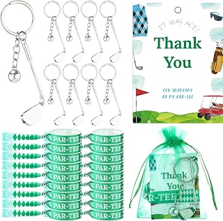 40 Pcs Golf Party Favors Adjustable Ribbon Bracelets Gift Bags for Golf Birthday Inspirational Team Thank You Gifts for Sports Lover Player Party Classroom Rewards Supplies