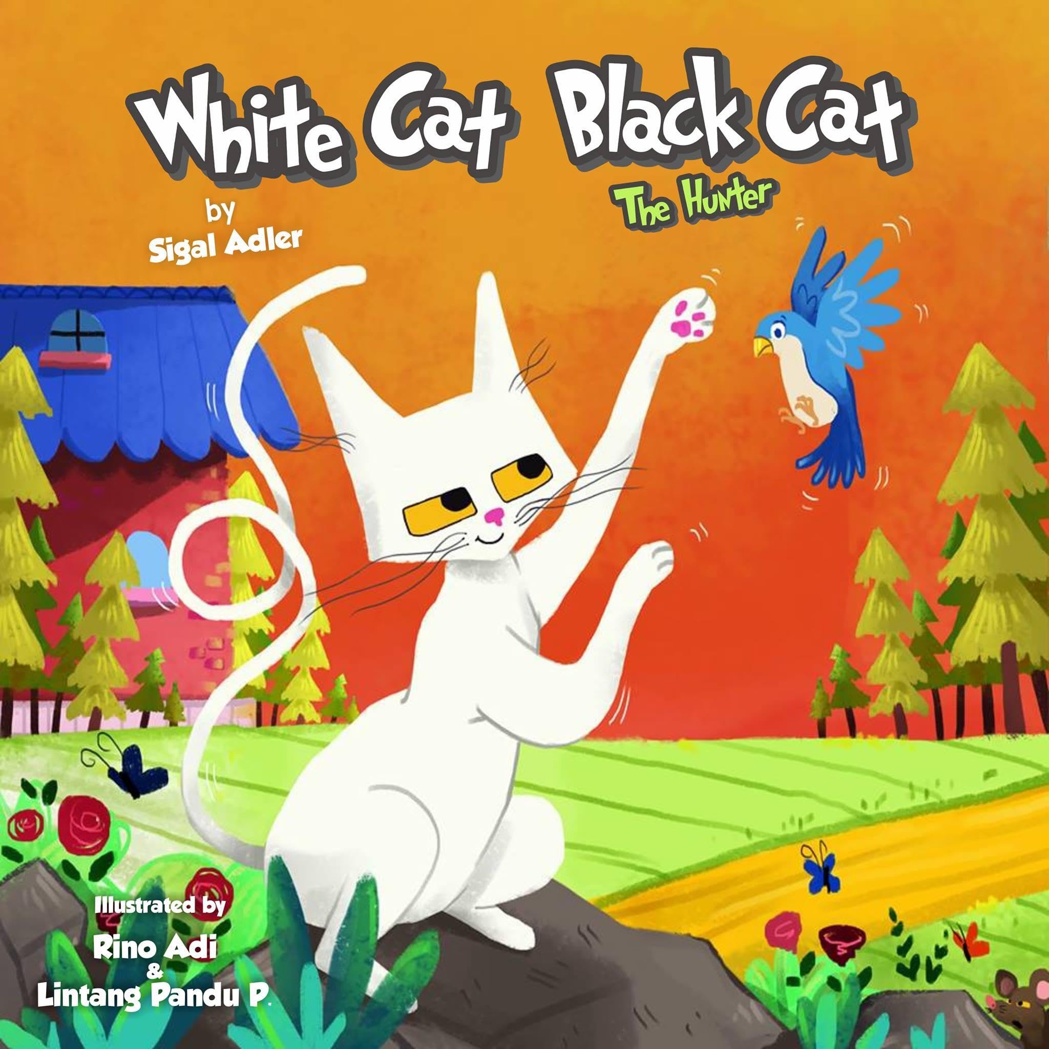 "WHITE CAT BLACK CAT" The Hunter