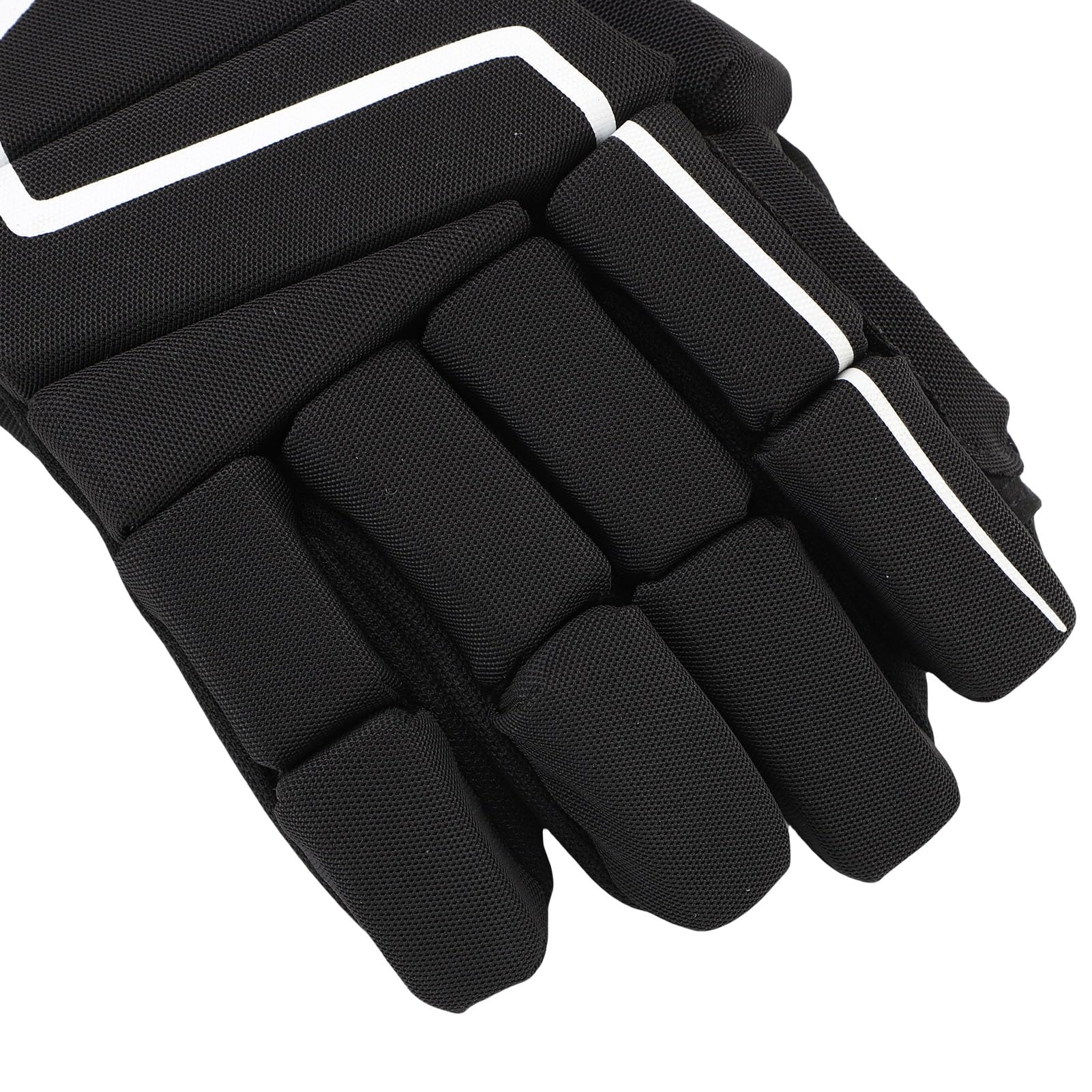 Generic Rękawice Ochronne do Hokeja na Lodzie Zwiększona oddychalność Klasyczny Krój Outdoor Roller Street Rękawice Hokejowe dla Hokeistów Nylonowa Pianka EVA