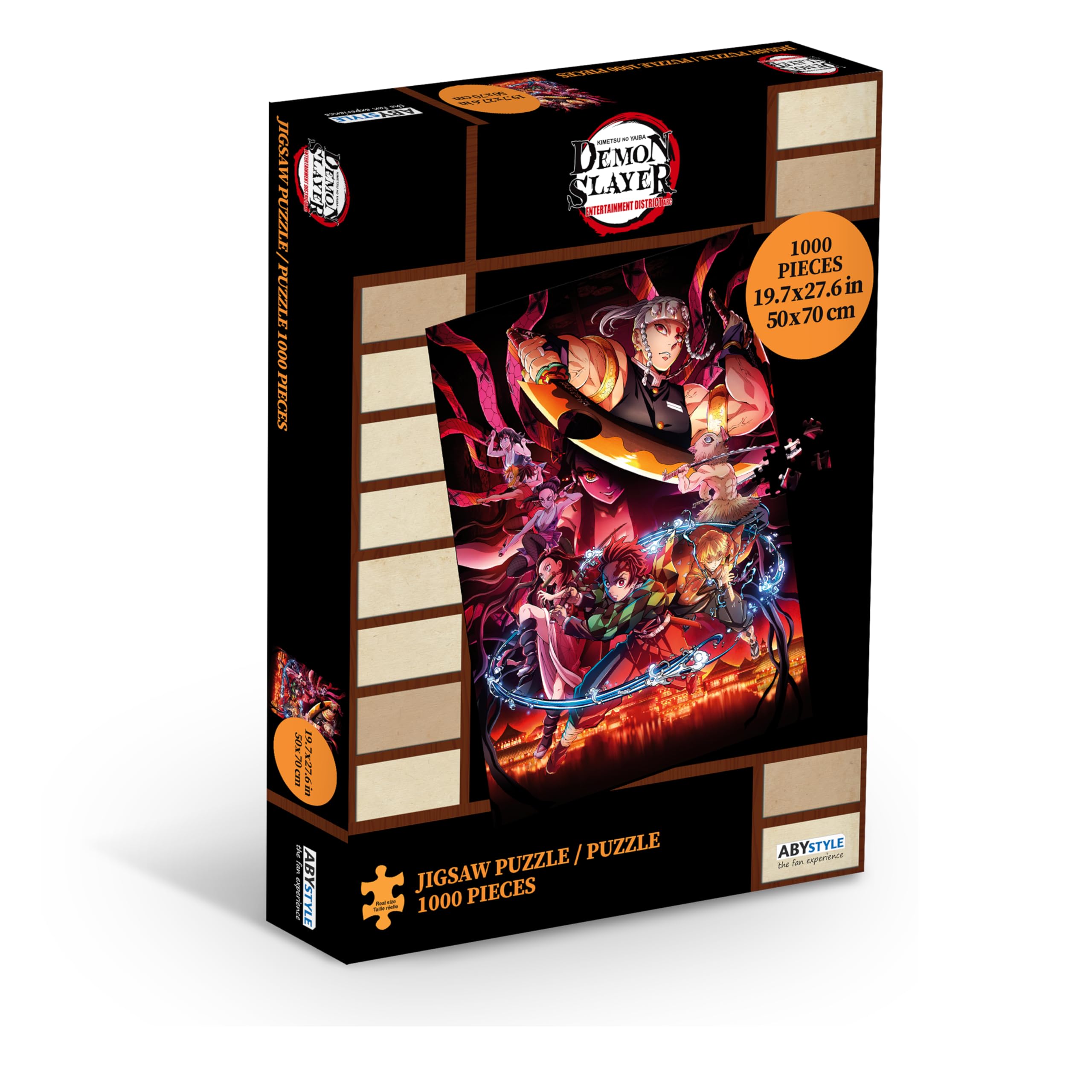 Amazon.com: ABYstyle Demon Slayer Key Art Battle Scene Jigsaw