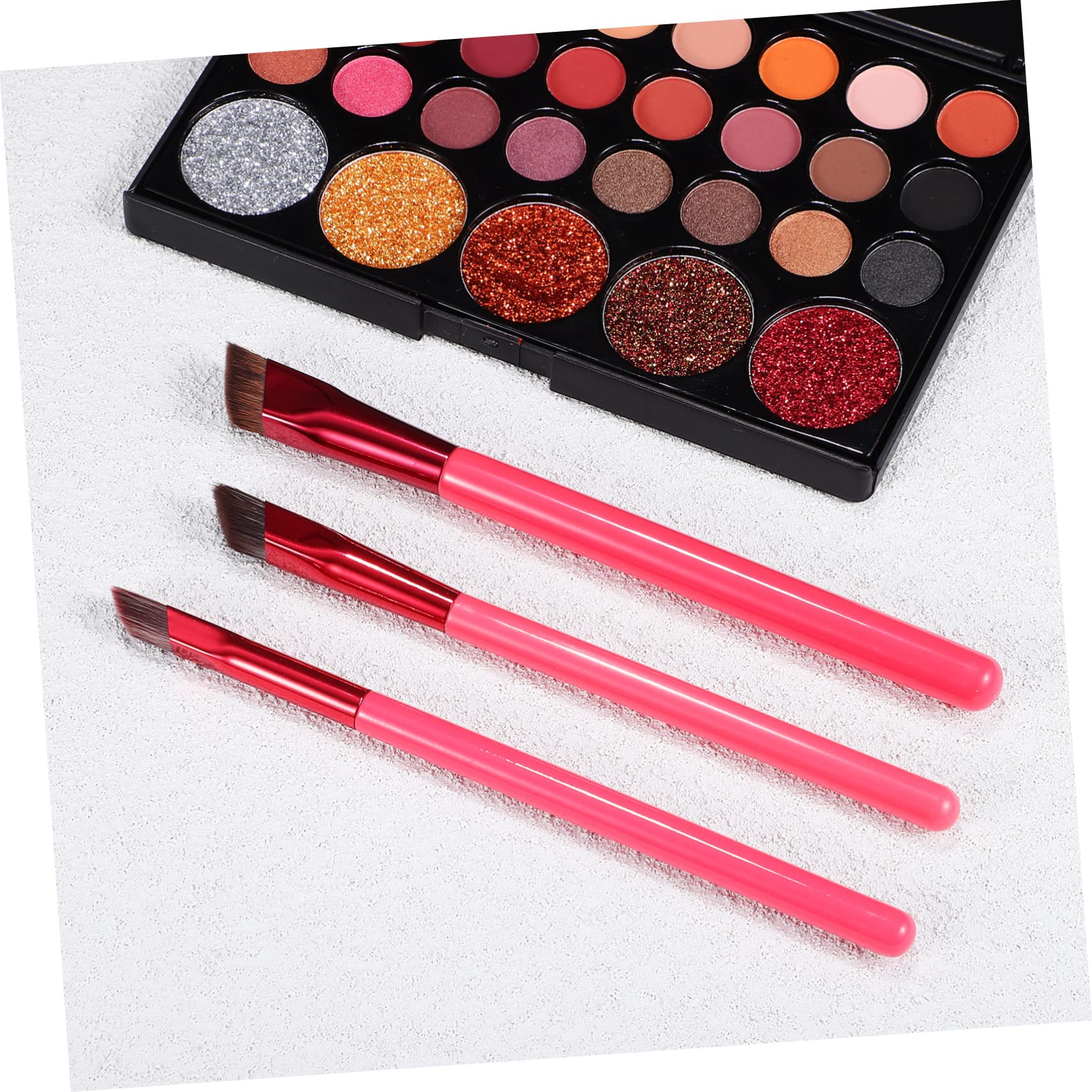 VALICLUD Professional Eyebrow Brush Set 5 Angled Brushes Makeup Tools Brow Powder Mascara for Girlfriend